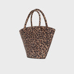 Cargue la imagen en el visor de la galería, ESTELA TRAPEZE BAG LEOPARDO
