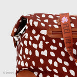 Cargue la imagen en el visor de la galería, TRAVEL BAG BAMBI PRINT MARRÓN