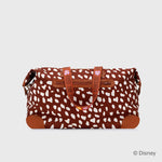 Cargue la imagen en el visor de la galería, TRAVEL BAG BAMBI PRINT MARRÓN