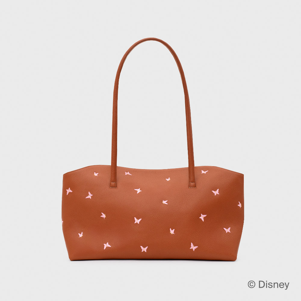 WILDWOOD HEART BUTTERFLIES LONG BAG MARRÓN