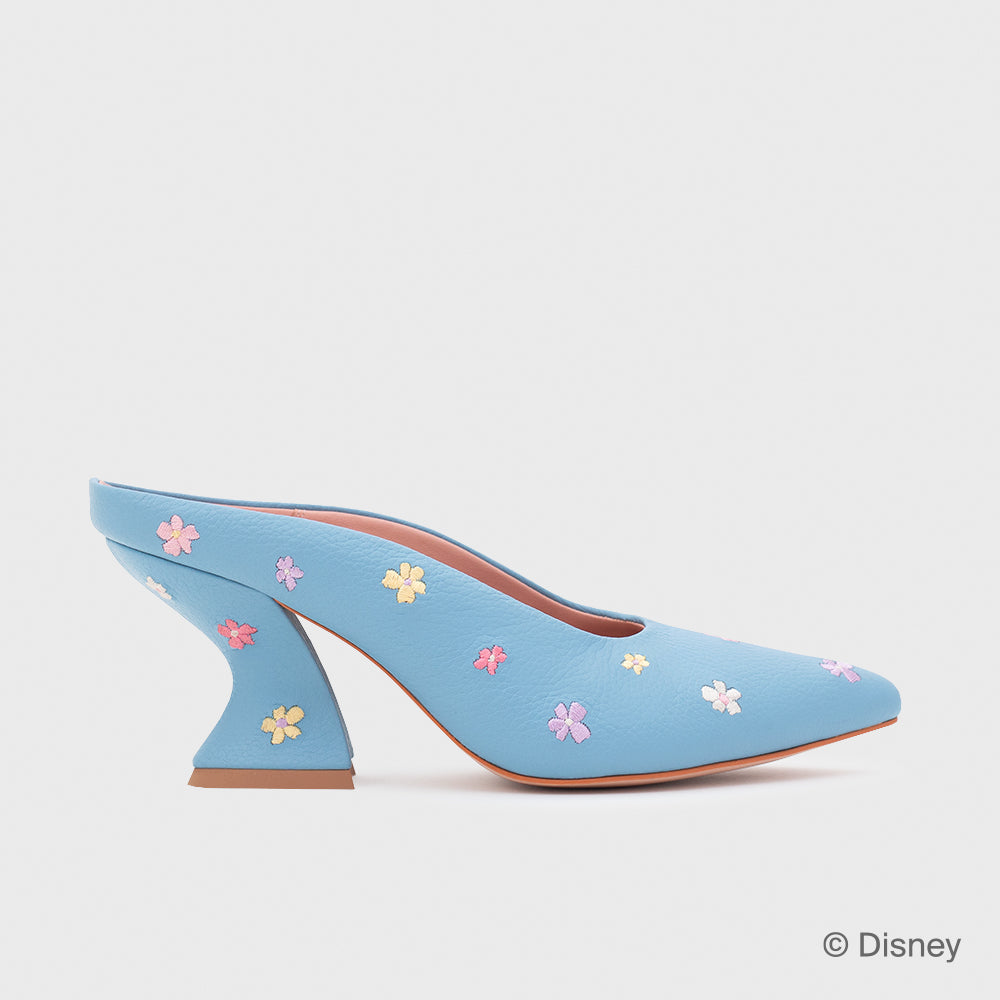 WILDWOOD HEART FOREST MULE PUMP CELESTE