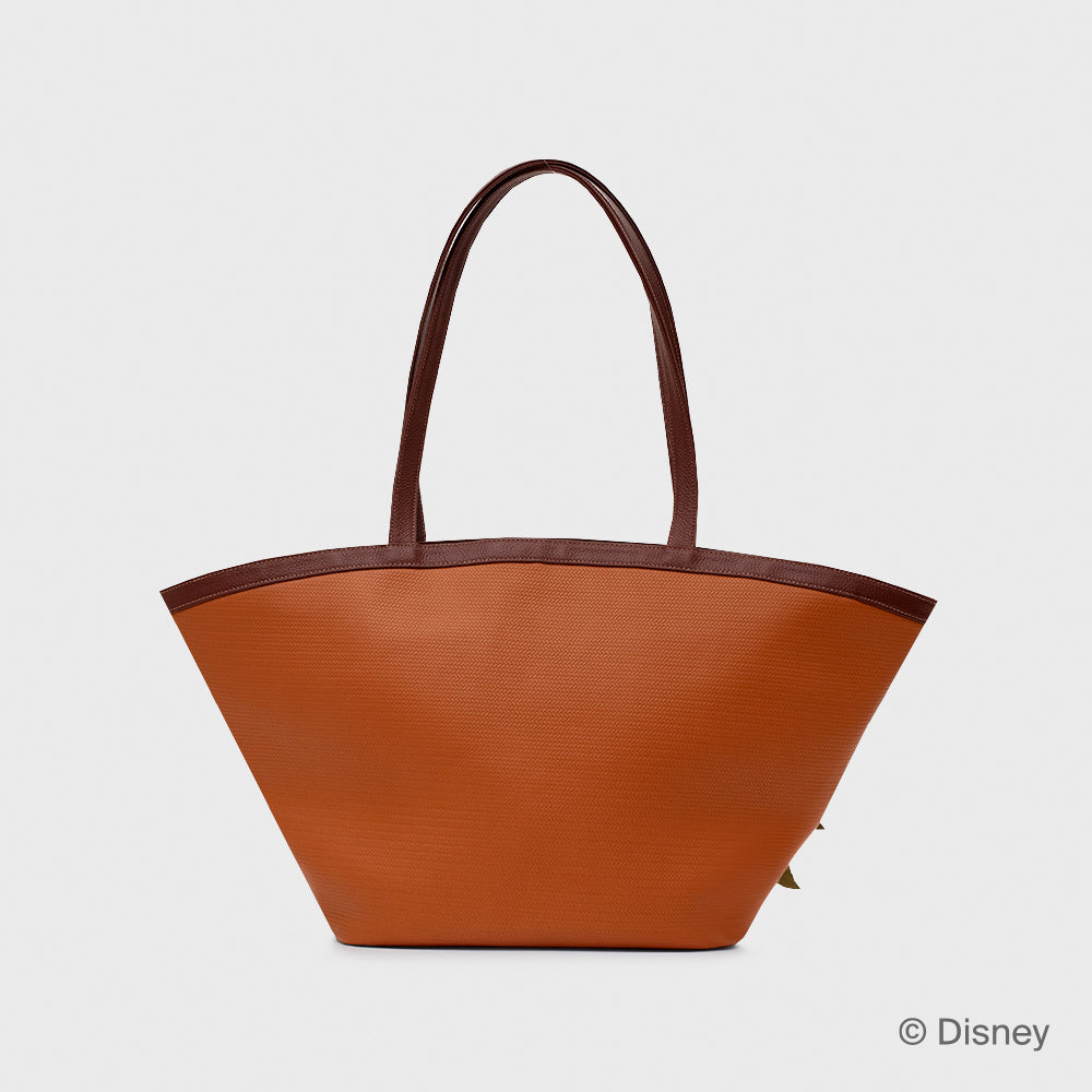 WILDWOOD HEART FLOWERS SUPER TRAPEZE BAG MARRÓN