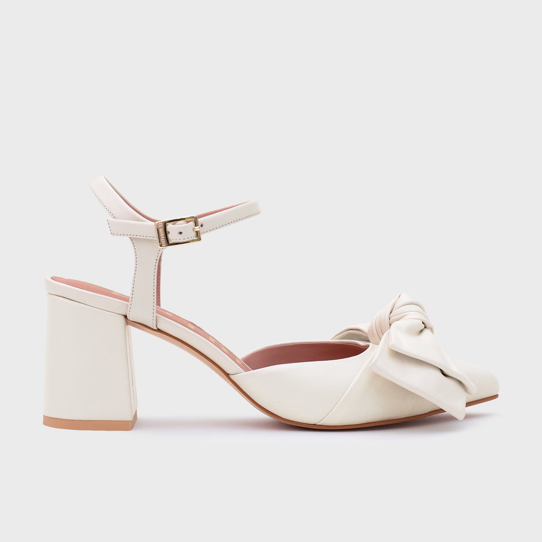 ZENIA PUMP BRIDE IVORY