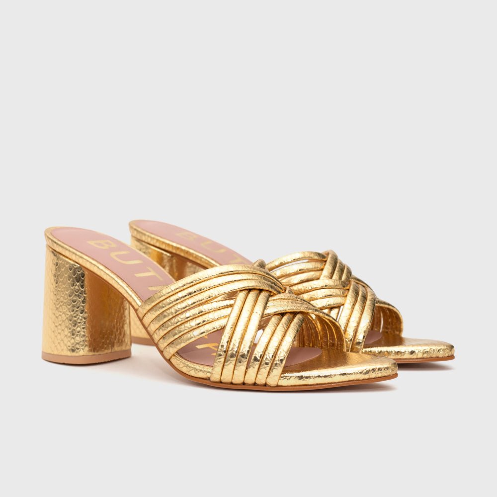 ALESSIA PUMP DORADO - Butrich Perú