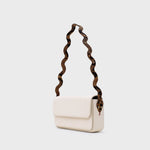Cargue la imagen en el visor de la galería, ANACONDA FLAP BAG HUESO - Butrich Perú
