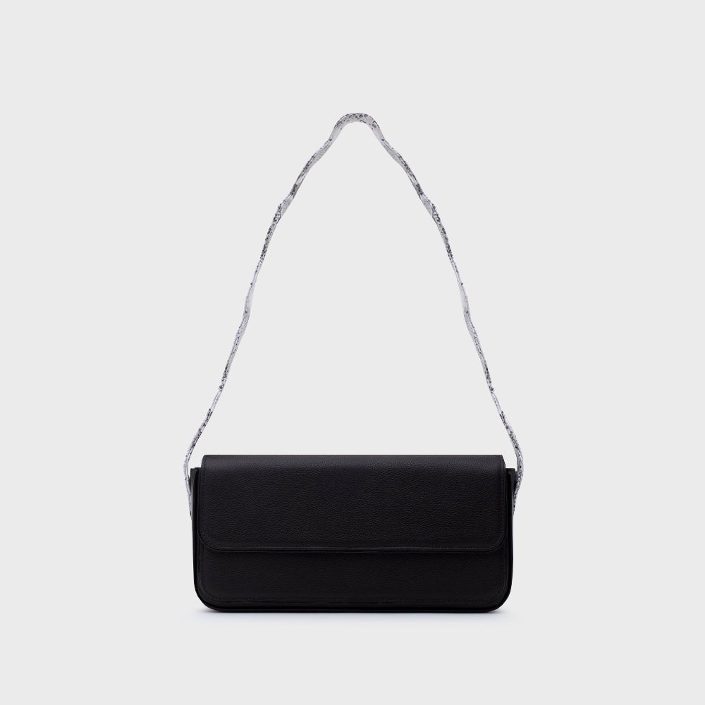 ANACONDA FLAP BAG NEGRO - Butrich Perú