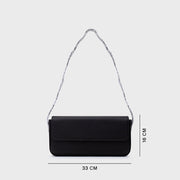 ANACONDA FLAP BAG NEGRO - Butrich Perú