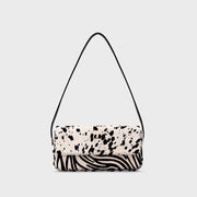 ANIKA FLAP BAG HUESO NEGRO - Butrich Perú