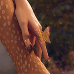 Cargue la imagen en el visor de la galería, ANILLO BUTTERFLY AMARILLO