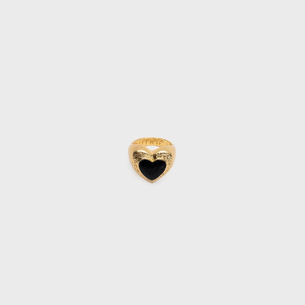 ANILLO CORAZÓN REMEDIOS NEGRO - Butrich Perú