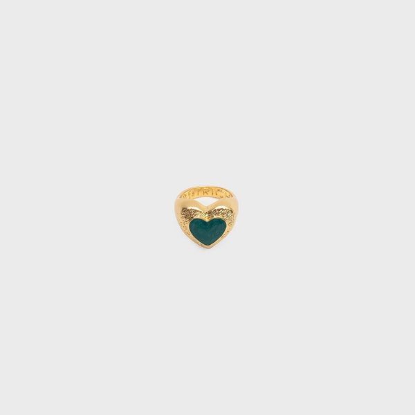 ANILLO CORAZÓN REMEDIOS VERDE - Butrich Perú