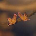 Cargue la imagen en el visor de la galería, ARETE BUTTERFLIES MAXI AMARILLO - Butrich Perú