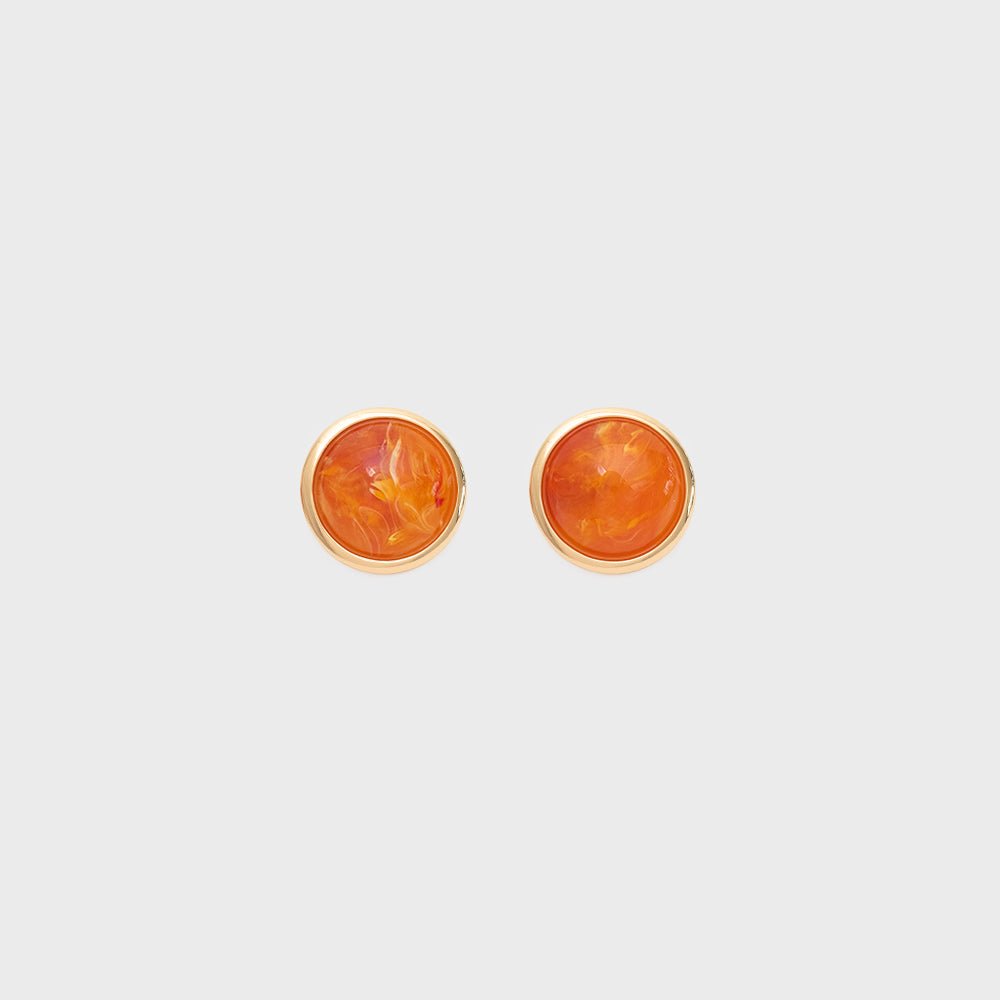 ARETE VERONA NARANJA - Butrich Perú