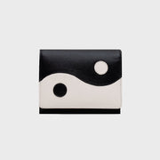 BILLETERA B LUCKY YIN YANG HUESO NEGRO - Butrich Perú