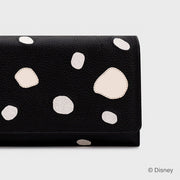 BILLETERA LARGA 101 DALMATIANS NEGRO - Butrich Perú