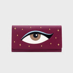 Cargue la imagen en el visor de la galería, BILLETERA LARGA LUCKY EYE MORA - Butrich Perú