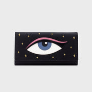 BILLETERA LARGA LUCKY EYE NEGRO - Butrich Perú