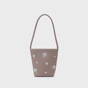 BLUEBERRY BUCKET BAG CAFÉ - Butrich Perú