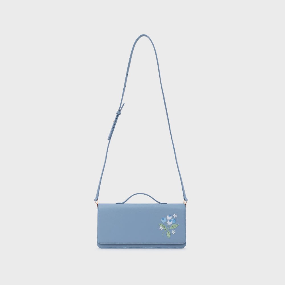 BLUEBERRY SUNDAE RECTANGLE BAG CELESTE - Butrich Perú