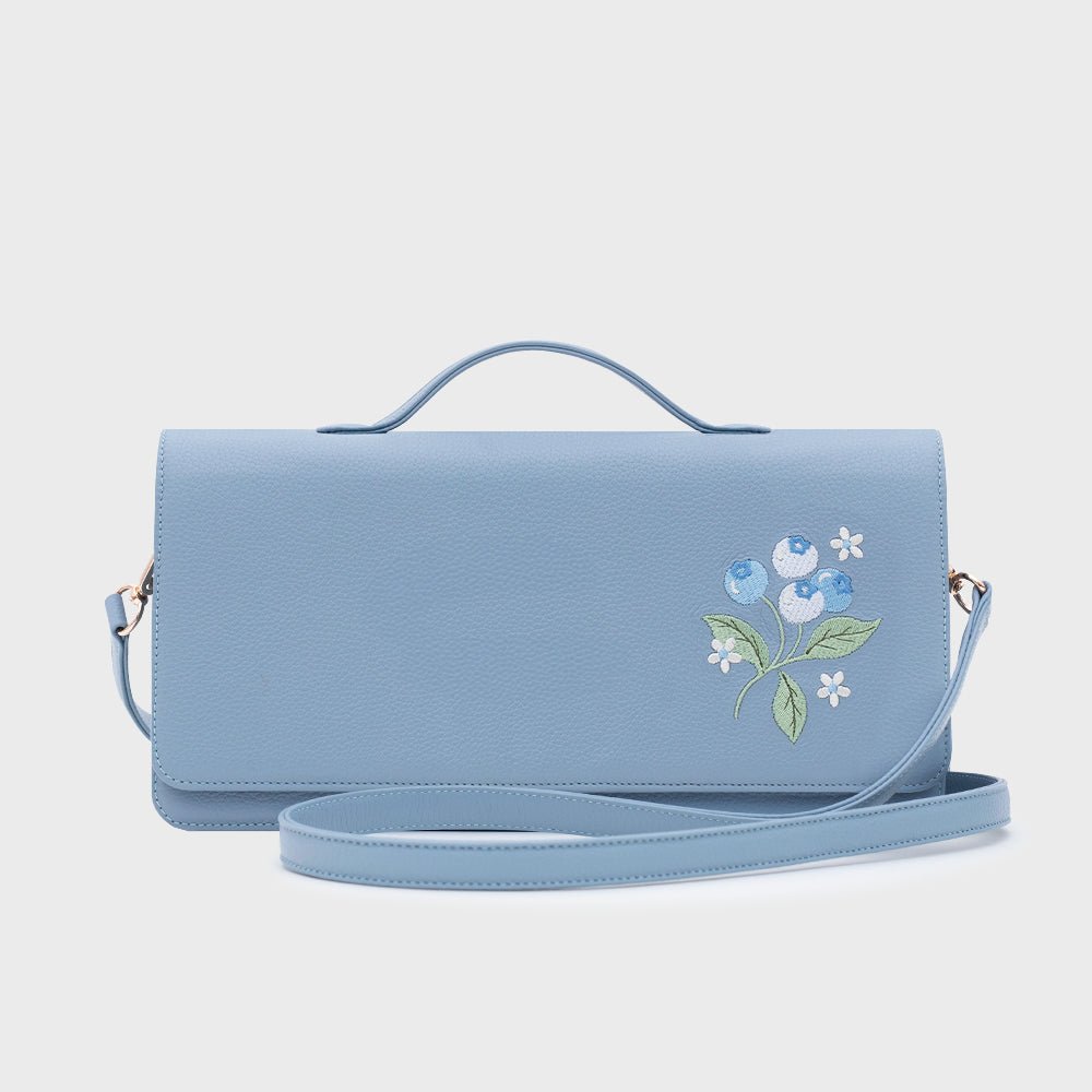 BLUEBERRY SUNDAE RECTANGLE BAG CELESTE - Butrich Perú