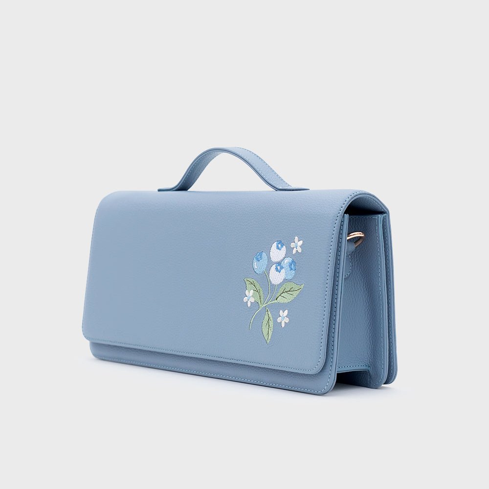 BLUEBERRY SUNDAE RECTANGLE BAG CELESTE - Butrich Perú