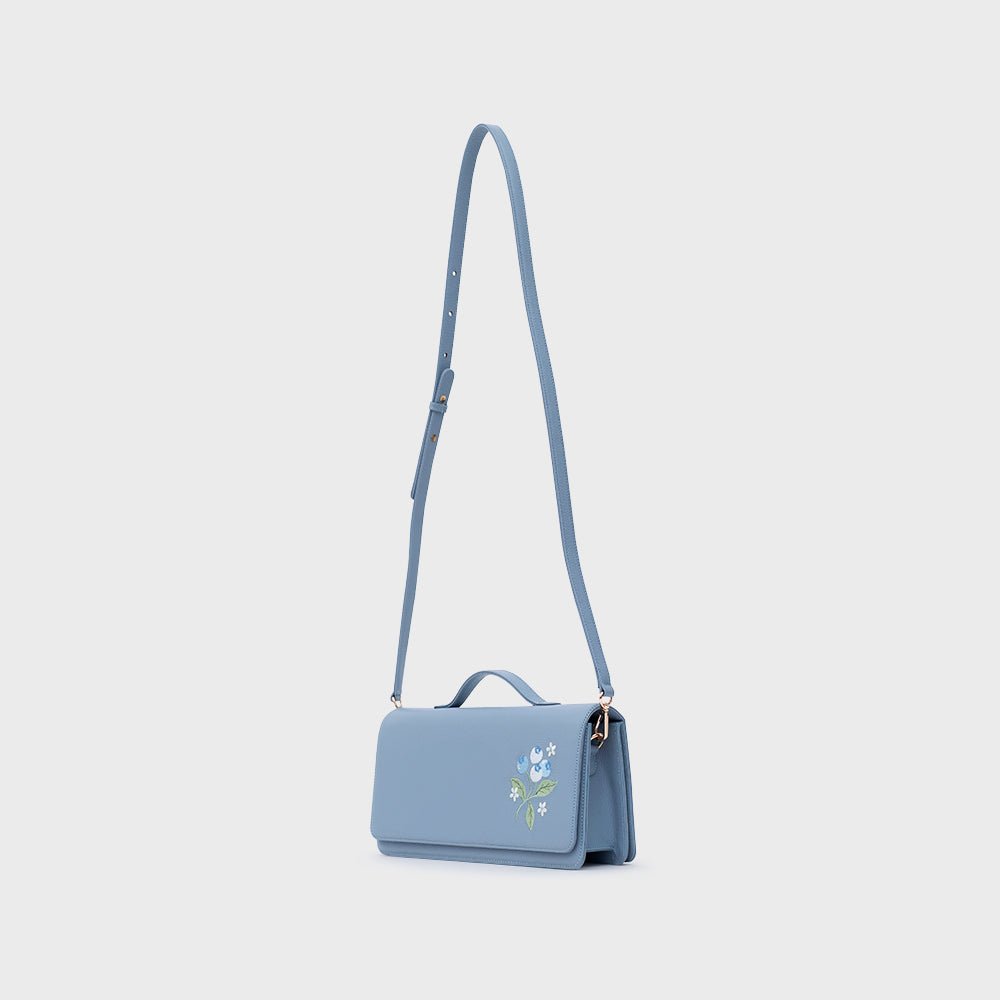 BLUEBERRY SUNDAE RECTANGLE BAG CELESTE - Butrich Perú