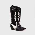 Cargue la imagen en el visor de la galería, BOTA LUCKY HEARTS HUESO NEGRO - Butrich Perú