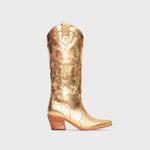 Cargue la imagen en el visor de la galería, BOTA LUCKY HEARTS ORO - Butrich Perú