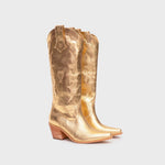 Cargue la imagen en el visor de la galería, BOTA LUCKY HEARTS ORO - Butrich Perú