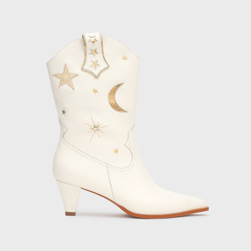 BOTA MEDIA MIDNIGHT COWGIRL HUESO - Butrich Perú