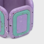 Cargue la imagen en el visor de la galería, BRAZALETE CORDELIA LILA VERDE AGUA - Butrich Perú