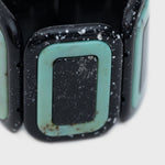 Cargue la imagen en el visor de la galería, BRAZALETE CORDELIA NEGRO VERDE AGUA - Butrich Perú