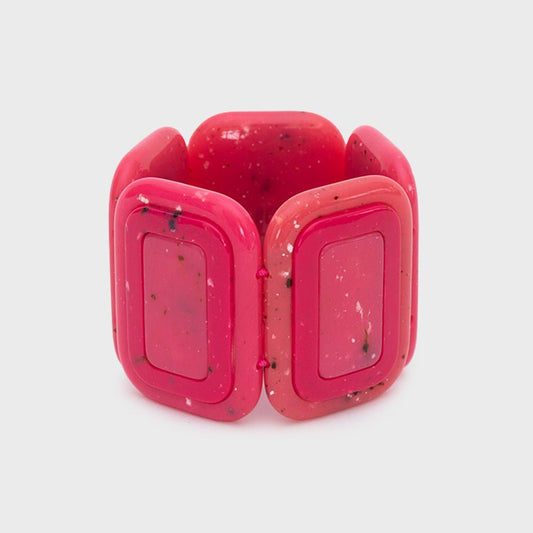 BRAZALETE CORDELIA ROSA OSCURO - Butrich Perú