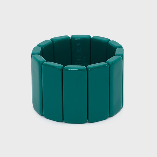 BRAZALETE MAGNOLIA VERDE OSCURO - Butrich Perú