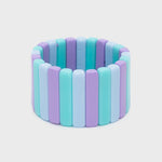 Cargue la imagen en el visor de la galería, BRAZALETE ROMA LILA VERDE AGUA - Butrich Perú