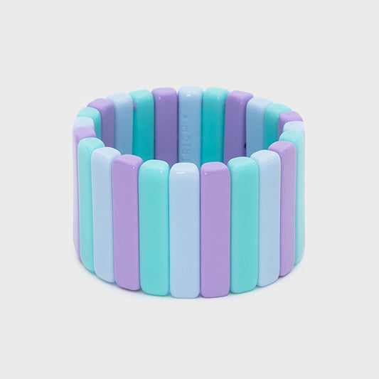 BRAZALETE ROMA LILA VERDE AGUA - Butrich Perú