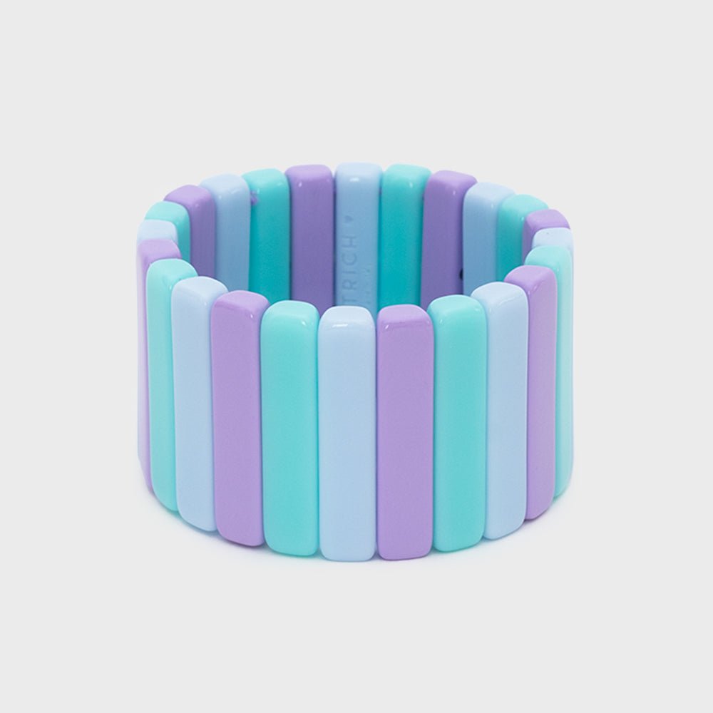 BRAZALETE ROMA LILA VERDE AGUA - Butrich Perú
