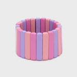 Cargue la imagen en el visor de la galería, BRAZALETE ROMA ROSA LILA - Butrich Perú