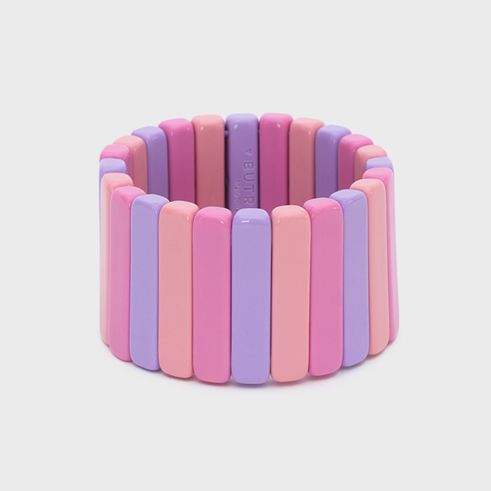BRAZALETE ROMA ROSA LILA - Butrich Perú