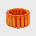 Cargue la imagen en el visor de la galería, BRAZALETE SERAFINA NARANJA - Butrich Perú