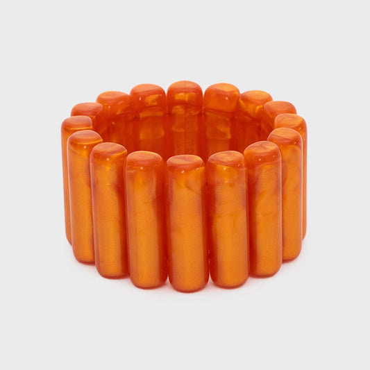 BRAZALETE SERAFINA NARANJA - Butrich Perú