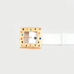 Cargue la imagen en el visor de la galería, 2x1 | HEBILLA GINEBRA HUESO VERDE + HEBILLA AGATHA + 2 CINTURONES 5CM
