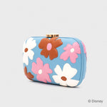 Cargue la imagen en el visor de la galería, CLUTCH WILDWOOD HEART FLOWERS CELESTE - Butrich Perú