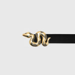 Cargue la imagen en el visor de la galería, CORREA SERPIENTE DORADO - Butrich Perú