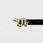 Cargue la imagen en el visor de la galería, CORREA SERPIENTE DORADO - Butrich Perú