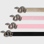 Cargue la imagen en el visor de la galería, CORREA SERPIENTE NEGRO - Butrich Perú