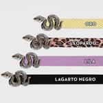 Cargue la imagen en el visor de la galería, CORREA SERPIENTE NEGRO - Butrich Perú