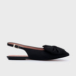 Cargue la imagen en el visor de la galería, FEDERICA FLAT SLINGBACK NEGRO - Butrich Perú