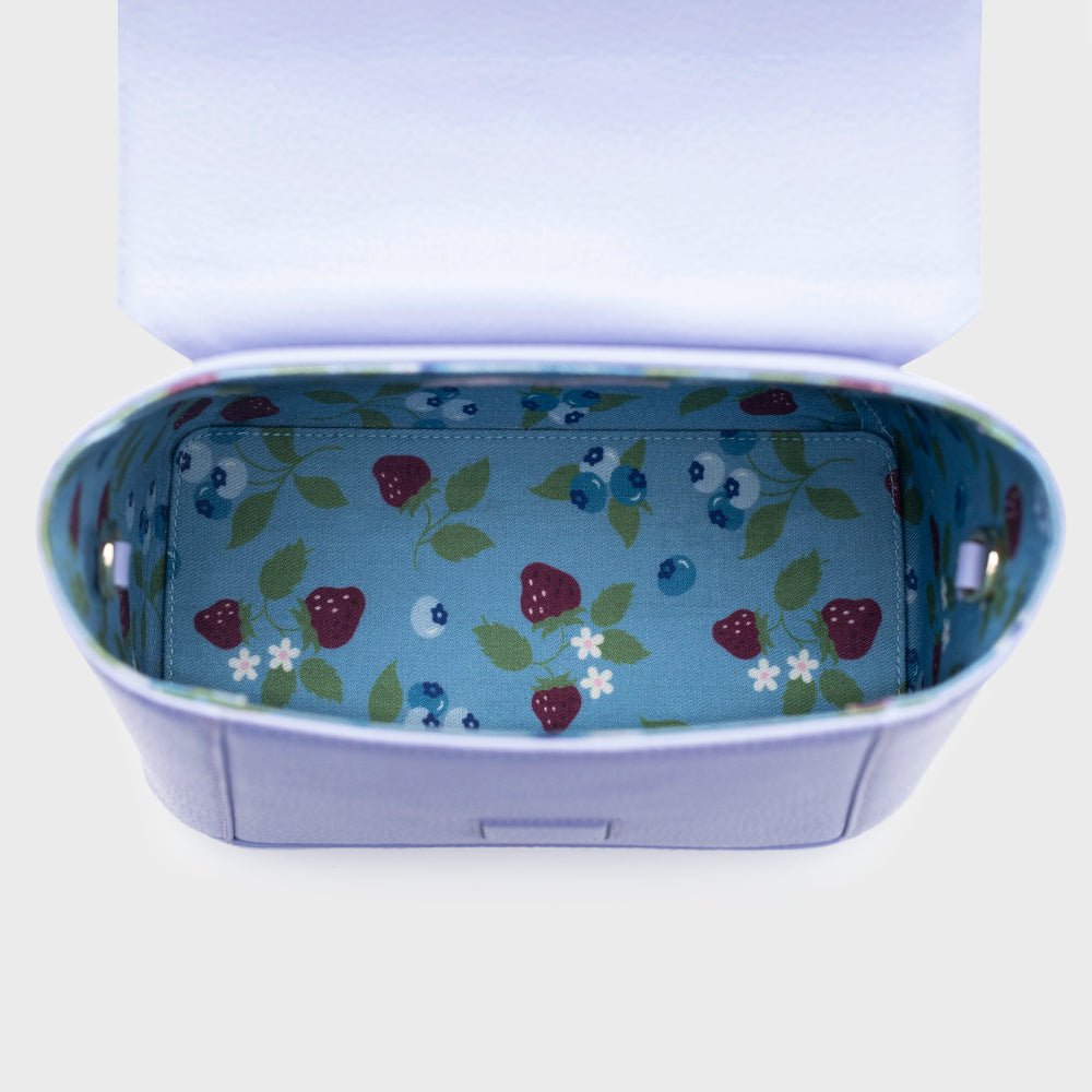 FLAP HANDBAG BLUEBERRY SUNDAE LAVANDA - Butrich Perú