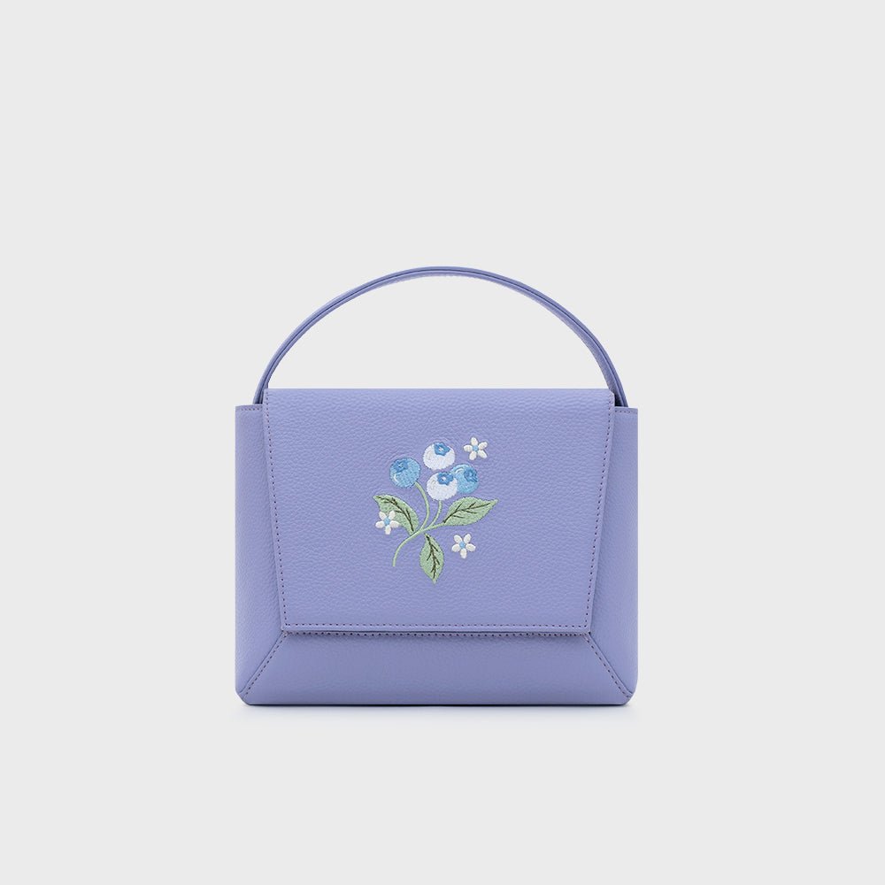 FLAP HANDBAG BLUEBERRY SUNDAE LAVANDA - Butrich Perú